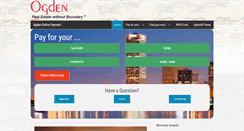 Desktop Screenshot of ogdenonlinepayment.com